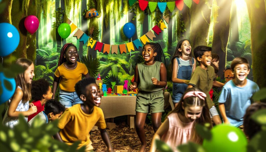 20 jeux anniversaire jungle pour amuser vos enfants