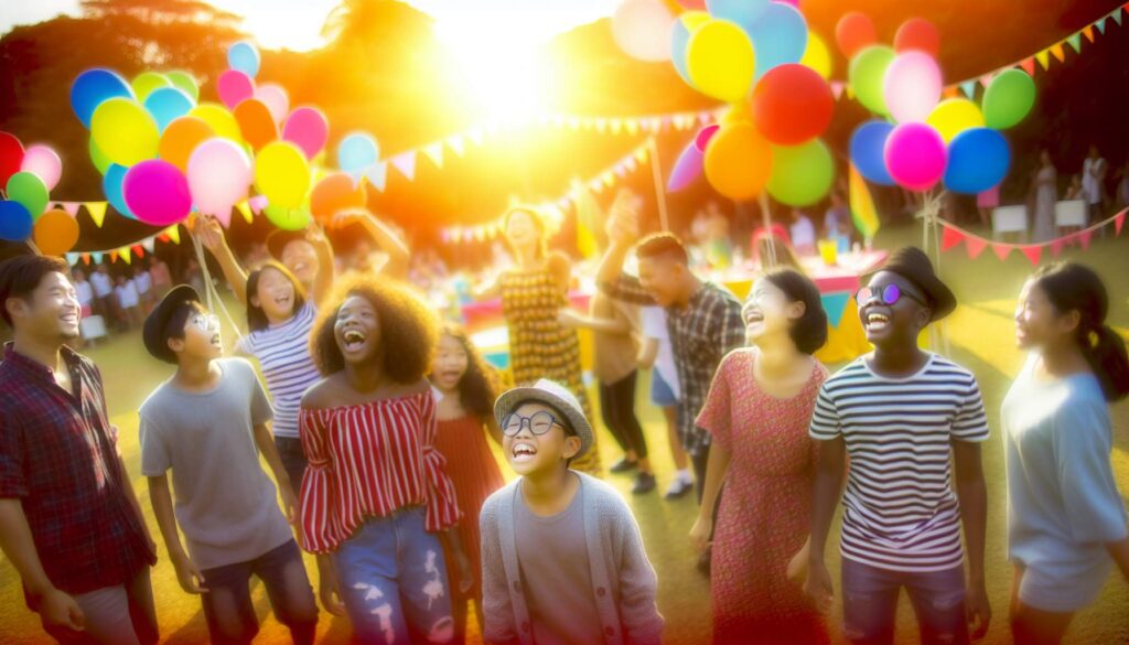 Fête avec ballons : des idées de jeux surprenantes